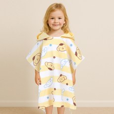 프리미에팜 아동용 산리오캐릭터즈 후드 타올 판쵸 출산/유아동/유아동패션 반품 최저가 9,640원