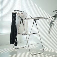 신바람 빨래건조대 대형, 블랙 홈인테리어/청소/세탁용품 반품 최저가 19,370원