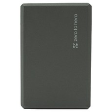 제로투헤라 소프트 요가 EVA 폼 블럭, 다크그레이, 1개 스포츠/레저/헬스/요가/댄스 반품 최저가 4,900원