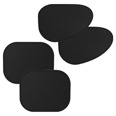 앤티스 간편 부착 정전기식 차량용 햇빛가리개 전좌석 4p + 파우치 세트, 블랙, 1세트 자동차용품/인테리어 반품 최저가 9,270원