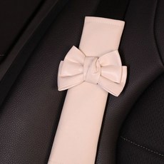 카에버 논슬립 프리미엄 리본 매트 안전벨트 커버, 올화이트, 1개 자동차용품/인테리어 반품 최저가 7,330원