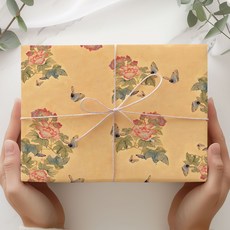 인디케이 전통민화 나비 포장지, 혼합색상, 10개 문구/오피스/데코/포장용품 반품 최저가 4,280원