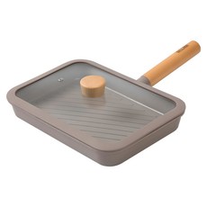 델라고 인덕션 통주물 사각그릴팬 베이지, 28cm, 1개 주방용품/냄비/프라이팬 반품 최저가 33,000원