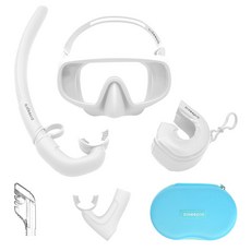 다이비프로 아쿠아젠 스노쿨링 마스크, 에델화이트 완구_취미/물놀이/계절완구 반품 최저가 22,720원