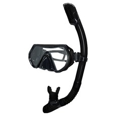 메이스 물유입차단 일안식 아쿠아 프리 스노쿨링 마스크 + 스노클 세트, 블랙 완구_취미/물놀이/계절완구 반품 최저가 18,920원