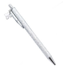 미소로운 프레스 답례용 장식볼펜 1mm, 실버, 1개 문구/오피스/학용품/수업준비 반품 최저가 2,930원