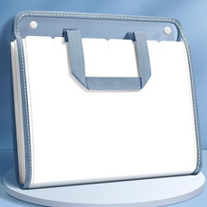 올인셀 다용도 가로 아코디언 파일 13칸 A4 + 스티커 세트, 블루(파일), 1세트 문구/오피스/사무용품 전문관 반품 최저가 6,540원