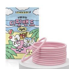 디핏밴드 유아용 라이트 썸머밴드 M, 핑크, 10개 출산/유아동/욕실용품/스킨케어 반품 최저가 6,940원