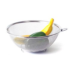 스타아미 원형바구니 중, 실버, 1개 주방용품/주방조리도구 반품 최저가 5,160원