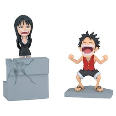 원피스 월드 콜렉터블 피규어 로그 스토리즈 몽키 D 루피 앤 니코 로빈, 1개 완구/취미/피규어/다이캐스트 반품 최저가 14,030원