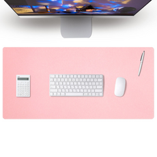 레토 가죽 마우스 장패드 800 x 400 mm, 1개, 인디핑크 가전디지털/키보드/마우스 반품 최저가 8,450원