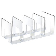 비레보 아크릴 책상 수납 책꽂이, 투명 문구/오피스/사무용품 전문관 반품 최저가 6,460원