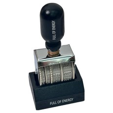 데이리듬 날짜 스탬프 일부인 회전인, 블랙, 1개 문구/오피스/학용품/수업준비 반품 최저가 4,940원