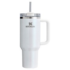 스탠리 퀜처 H2.0 플로우 스테이트 텀블러, 펄 화이트, 1.18L, 1개 주방용품/텀블러/콜드컵 반품 최저가 48,510원