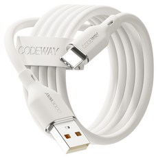 코드웨이 A타입-C타입 팔레트 고속충전 케이블, 크림 화이트, 1개, 1.2m 가전디지털/차량용 디지털 반품 최저가 6,660원