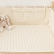 아이레빗 하트 도톰 아기 침대 범퍼 가드 스토케 호환 대형, 연베이지 출산/유아동/매트/안전용품 반품 최저가 28,540원