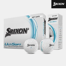 던롭코리아 스릭슨 얼티소프트5 저압축 고반발 골프볼[2피스 12알], 화이트, 12개입, 1세트 스포츠_레저/골프 반품 최저가 13,890원
