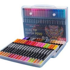 퀸이지 수성 캘리그라피 붓펜 36p 세트, 1세트 문구/오피스/미술/화방용품 반품 최저가 9,920원