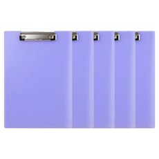 머니풀 반투명 클리보드 A5, 퍼플, 5개 문구/오피스/학용품/수업준비 반품 최저가 10,420원