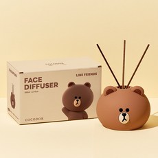 코코도르 라인프렌즈 페이스 디퓨저 브라운, 퓨어코튼, 200ml, 1개 생활용품/탈취/방향/살충 반품 최저가 12,580원