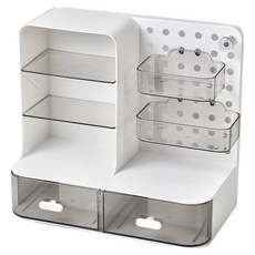 글로어스 책상 수납 연필꽂이 화이트 홀보드 콤비네이션, 혼합색상, 1개 문구/오피스/사무용품 전문관 반품 최저가 6,440원