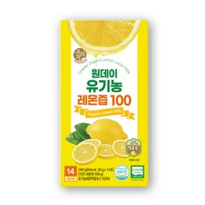 우리차 원데이 유기농 레몬즙 100, 280g, 1개 헬스/건강식품/건강즙/음료 반품 최저가 4,600원