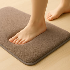 힐링스팟 도톰 욕실 주방 극세사 발매트, 다크 커피 생활용품/욕실용품 반품 최저가 6,970원