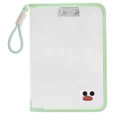 생활의이득 휴대용 A4 교과서 파일백 지퍼형 327 x 230 x 30 mm, 그린, 1개 문구/오피스/바인더/파일 반품 최저가 5,290원