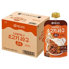아이꼬야 맘스쿠킹 바로먹는 안심소스, 소고기 라구, 100g, 10개 출산/유아동/분유/어린이식품 반품 최저가 20,560원
