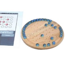 솔리테어 혼자고누 보드게임, 혼합색상, 1개 완구/취미/보드게임 반품 최저가 8,250원