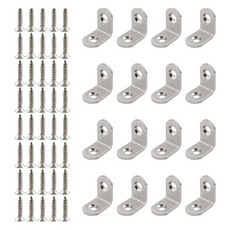 OON 스테인레스 L형 꺽쇠 16p + 피스못 40p 세트 B-2, 1세트 홈인테리어/공구/철물/DIY 반품 최저가 5,970원