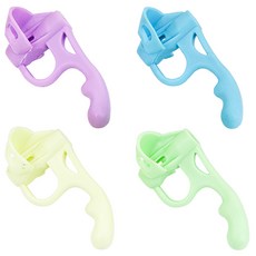 다다 다섯손가락 글씨교정기 4종 세트, 퍼플, 옐로우, 핑크, 블루, 1세트 문구/오피스/학용품/수업준비 반품 최저가 4,870원