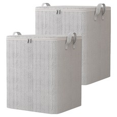 고루미 초 대형 다용도 패브릭 리빙박스, 갤럭시 그레이, 2개 홈인테리어/수납/정리 반품 최저가 11,500원