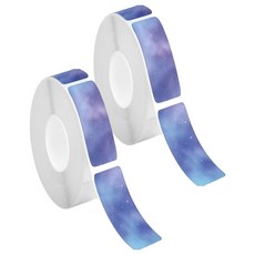 생활의미소 marklife P11 P12 P15 phomemo D30 D32 D35 Vretti HP1 HP3 HP4 라벨지 보라별하늘 12 x 40 mm, 2개, 160칸 문구/오피스/사무용품 전문관 반품 최저가 10,900원