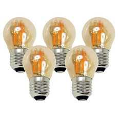 Ledison LED 에디슨전구 G45 4W 2200K, 전구색, 5개 홈인테리어/생활전기용품 반품 최저가 13,990원