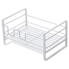 히키스 주방 와이드 수세미 거치랙, 화이트, 1개 주방용품/주방정리소품 반품 최저가 4,890원