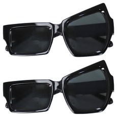 비에이비오 도도한 어쩔 안경, 블랙, 2개 문구/오피스/파티/이벤트 반품 최저가 5,380원