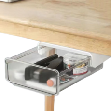 도큐모 무타공 부착식 히든 서랍, 화이트, 1단 문구/오피스/사무용품 전문관 반품 최저가 5,020원