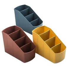 리빙필로 펜홀더 리모컨 화장품 소품 정리 박스 3종 세트, 혼합색상, 1세트 문구/오피스/사무용품 전문관 반품 최저가 8,400원