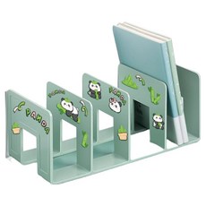 이롭상회 튼튼한 작은 4열 북엔드 + 스티커 세트, 로렐 그린 문구/오피스/사무용품 전문관 반품 최저가 5,160원