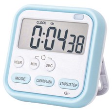 글로어스 자기주도학습 스톱워치 타이머, 1개, 블루 문구/오피스/사무용품 전문관 반품 최저가 7,160원