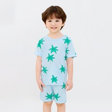 유니프랜드 아동용 냉감 야자수 쿨 5부 내의 상하의 세트 출산/유아동/유아동패션 반품 최저가 9,900원
