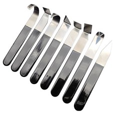 코히모 도예도구 도자기 굽칼 스텐 스틸 8종 세트 5W0334, 1세트 문구/오피스/미술/화방용품 반품 최저가 21,300원