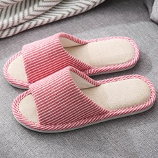 아리코 쿠션 스트라이프 거실 실내화, 레드, 1개 생활용품/생활잡화 반품 최저가 3,090원