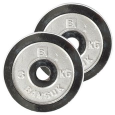 반석스포츠 크롬 도금 바벨, 3kg, 2개, 실버 헬스_건강식품/헬스/요가용품 반품 최저가 18,470원