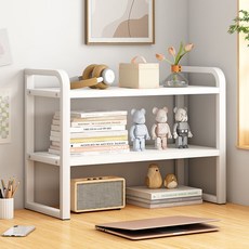 디엔오 책상 정리 공간 수납 소형 선반, 화이트, 2단 홈인테리어/가구 반품 최저가 17,000원