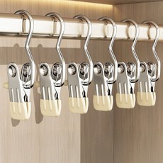 솔브리빙 코팅 논슬립 외집게 걸이, 베이지, 30개 생활용품/옷걸이 반품 최저가 5,530원