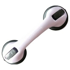 편리홈 무타공 흡착식 안전 손잡이, 그레이 화이트, 1개 홈인테리어/욕실용품 반품 최저가 4,180원