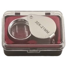 픽딜 깔끔한 휴대용 돋보기 30 x 21 mm, 실버, 1개 헬스_건강식품/건강/의료용품 반품 최저가 4,830원