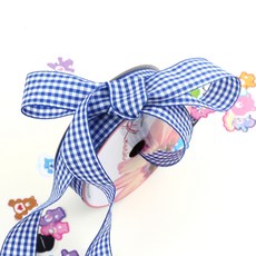 노크원 체크리본 25mm, 12 파랑, 1개, 14.5m 문구/오피스/데코/포장용품 반품 최저가 6,200원